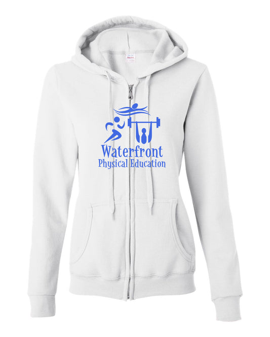 BPS 95 Women's Full Zip Hooded Sweatshirt (Athletic Dept) - Krazy Tees