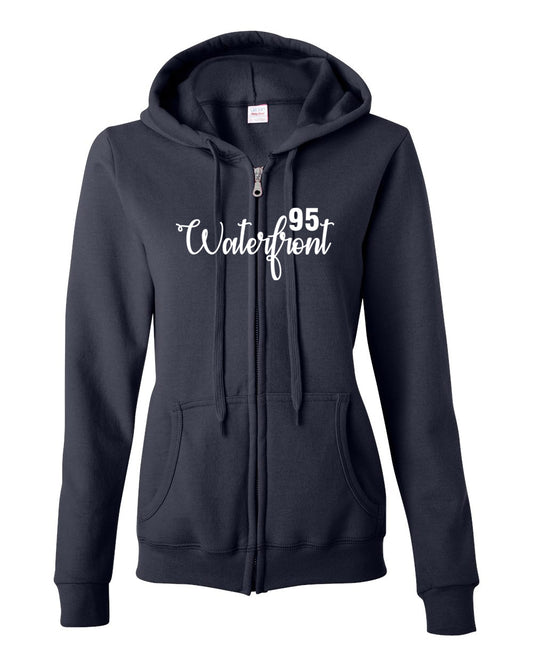 BPS 95 Women's Full Zip Hooded Sweatshirt - Krazy Tees