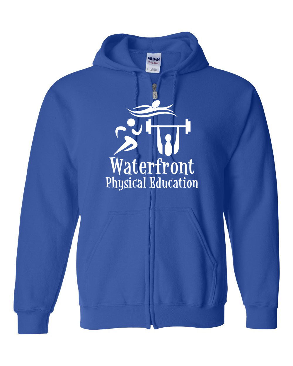 BPS 95 Full Zip Hooded Sweatshirt (Athletic Dept) - Krazy Tees