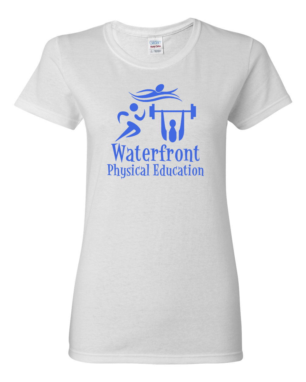 BPS 95 Women's Cotton T-shirt (Athletic Dept) - Krazy Tees