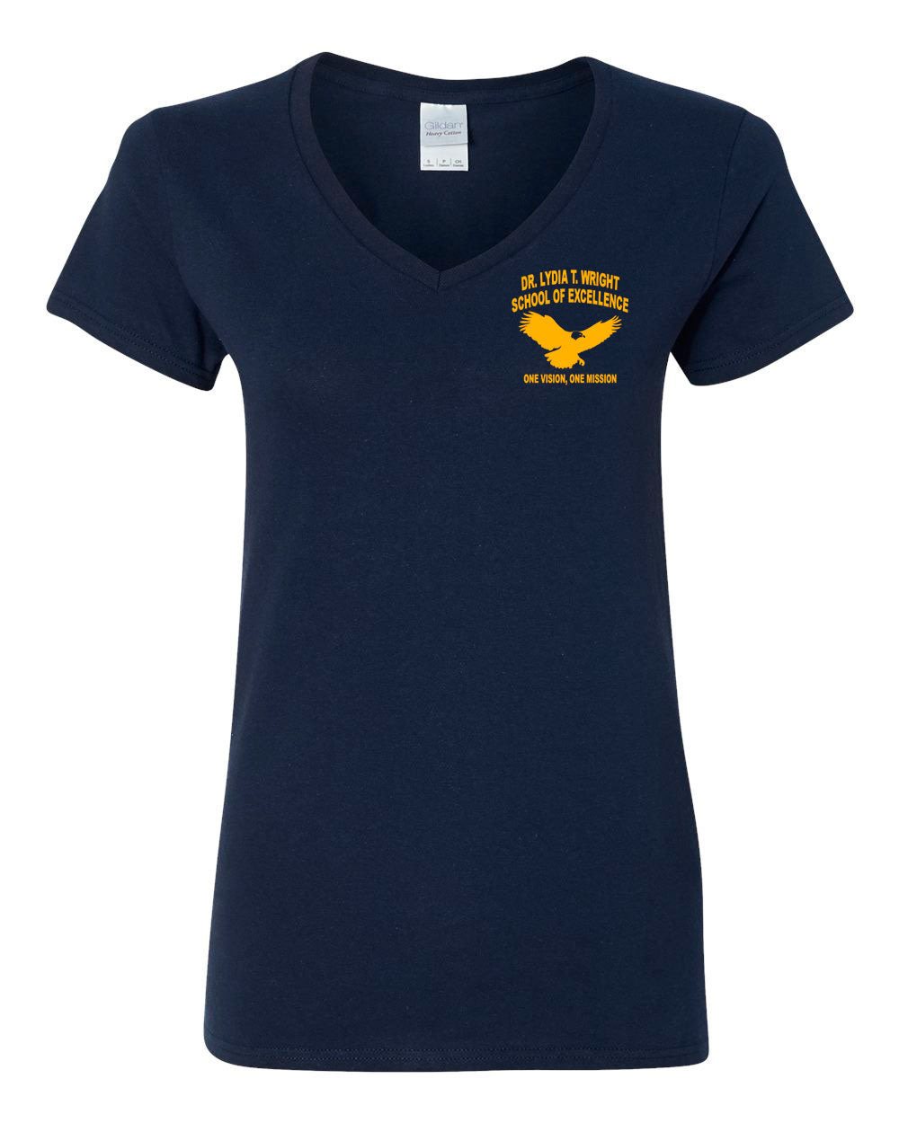 BPS 89 Ladies V-Neck Cotton T-shirt