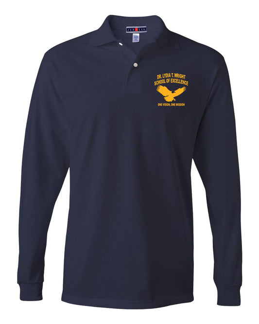 BPS 89 50/50 Long Sleeve Polo