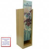 Maple Designer Wine Box w/Sliding Lid - Krazy Tees