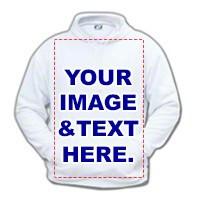 Adult Hooded Sweatshirt (White Only)