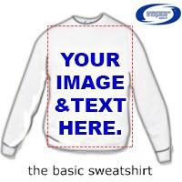 Men's Basic Sweatshirt (White Only)