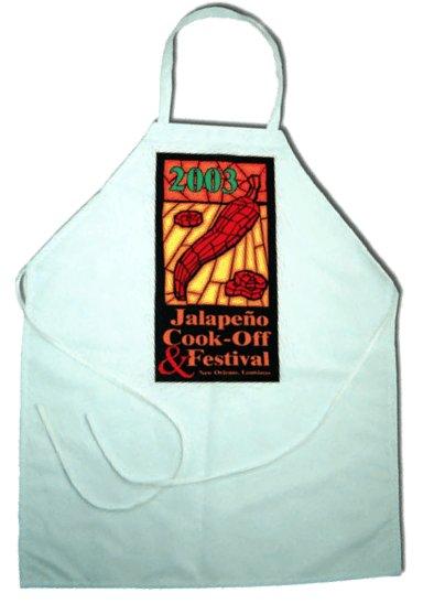 27”x31” White Apron - Krazy Tees