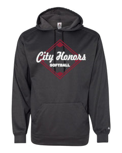 City Honors Badger Hooded Performance Sweatshirt