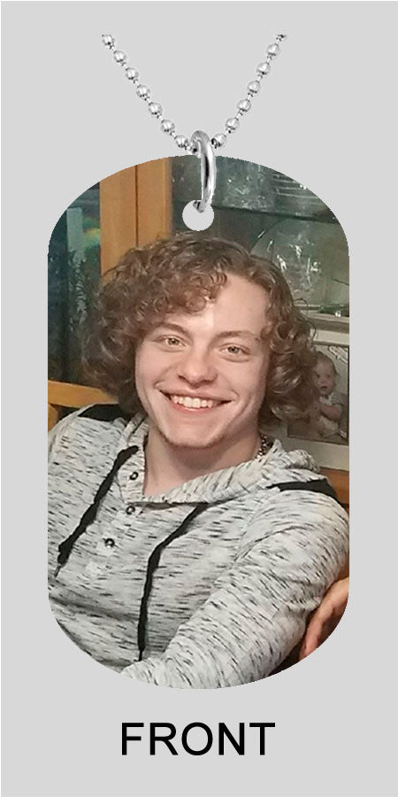 Aluminum Dog Tag - Cameron Velasquez