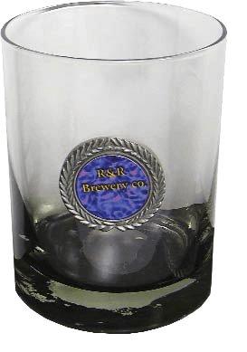 Pewter 14 oz. Double-Old Fashioned Glass