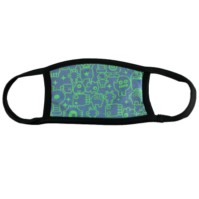 Vapor Sublimation Face Mask - Small w/Black Trim