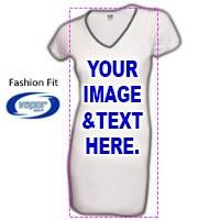 Ladies V Neck Dress