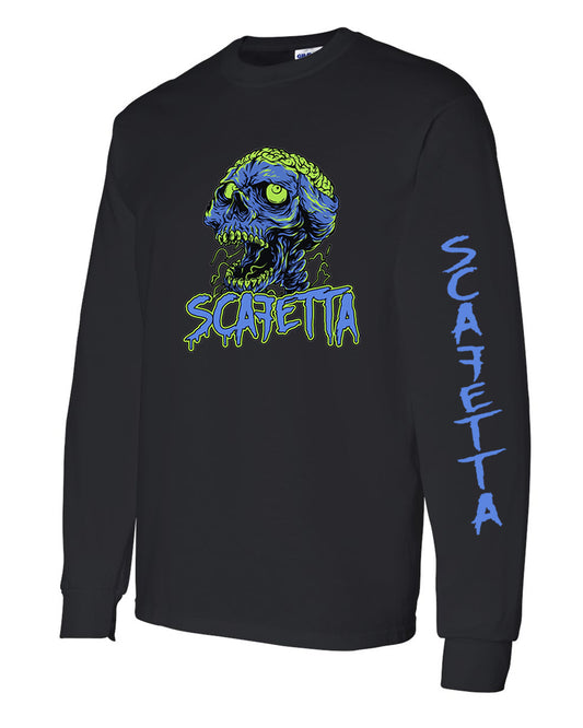 Scafetta Cotton Long Sleeve T-shirt - Krazy Tees