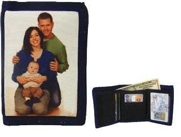 Nylon Tri-Fold Wallets