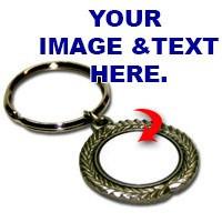Pewter Keychain