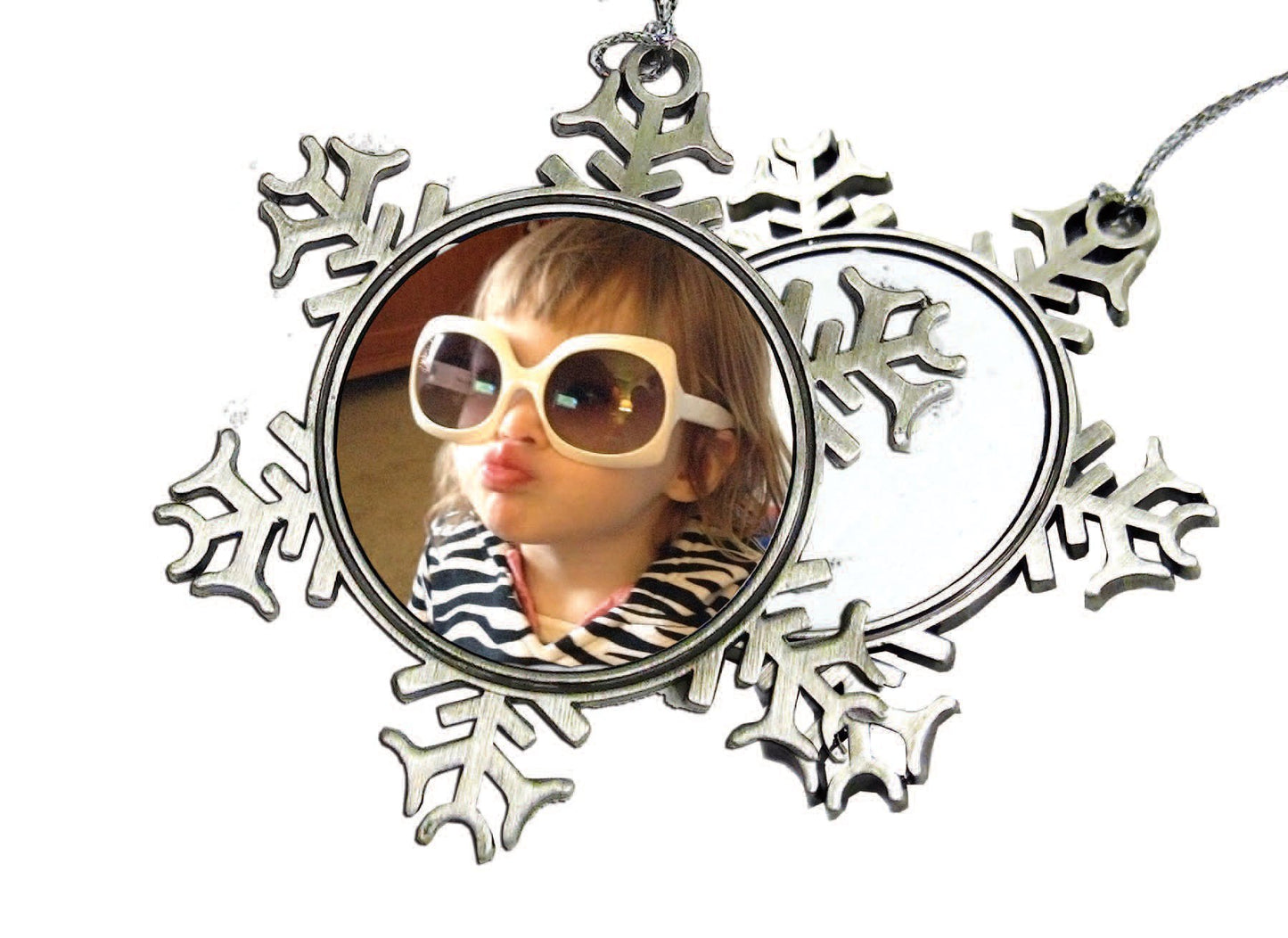 Pewter Snowflake Ornament
