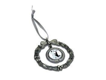 Pewter Wreath Ornament
