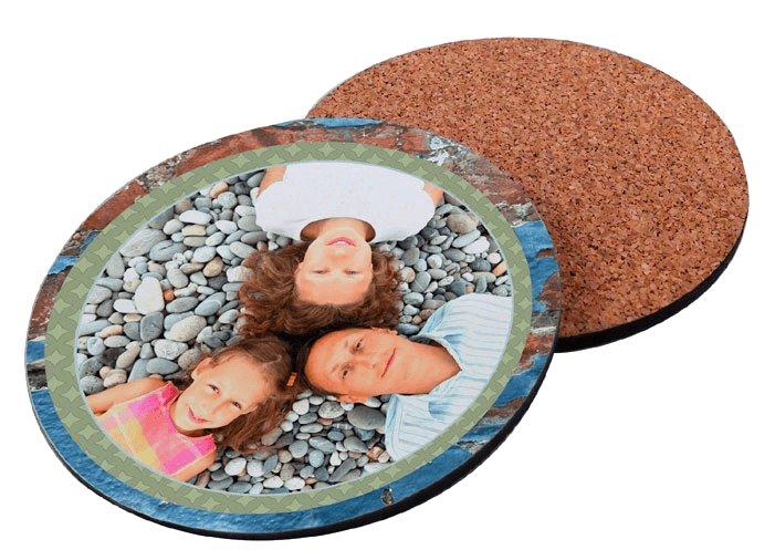 Corked Back Coasters