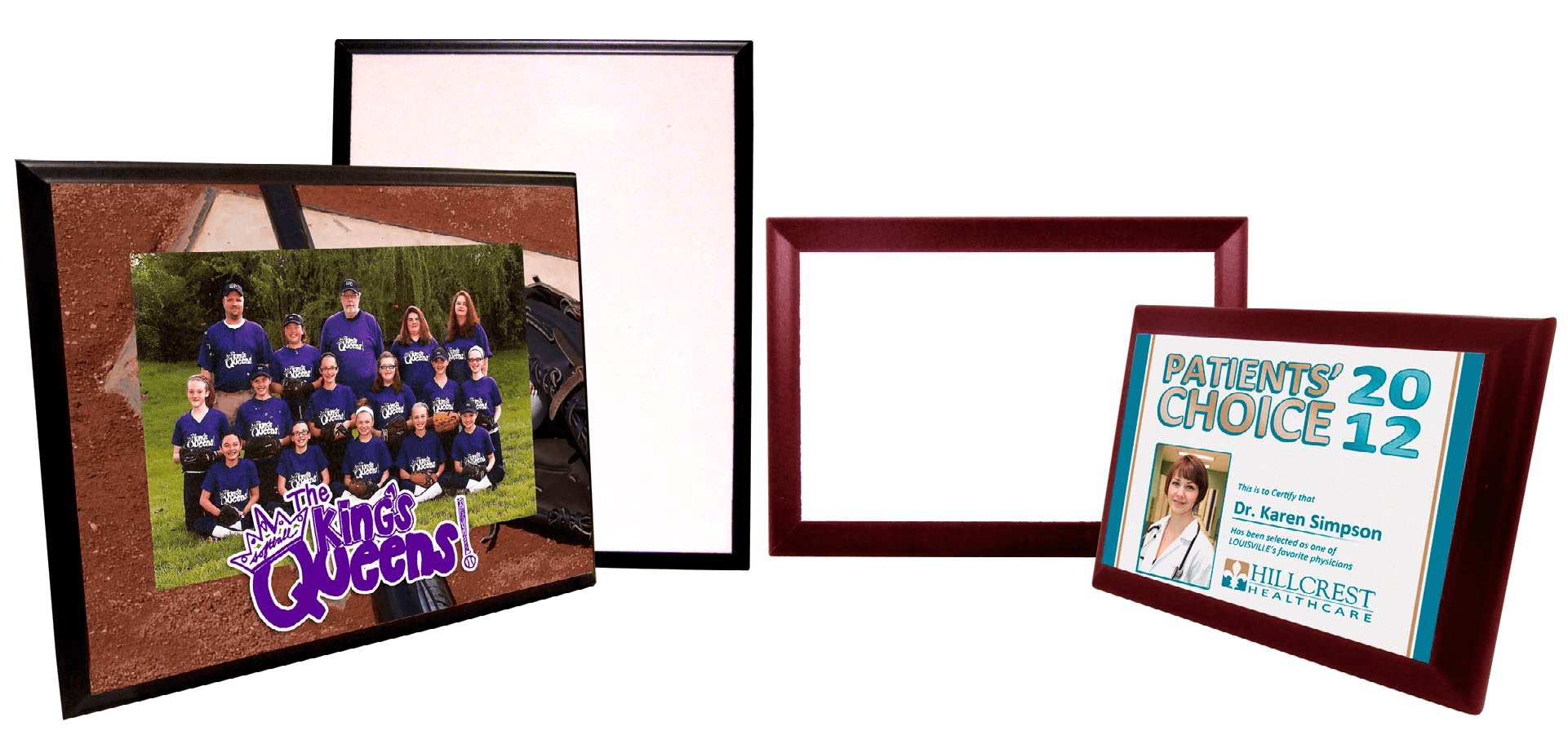 Round Edge Plaque