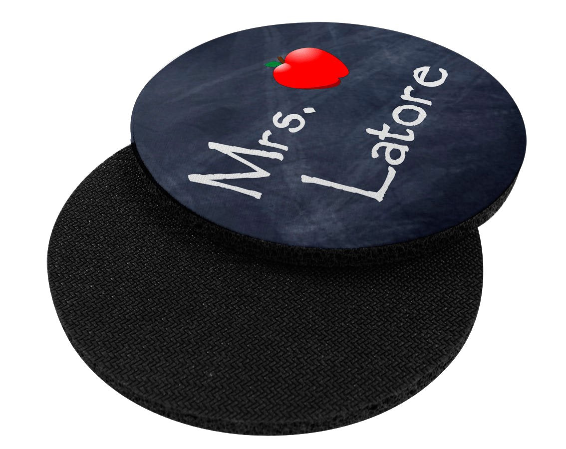 Round Mousepad - 1/8” thick - Krazy Tees