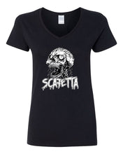 Load image into Gallery viewer, Scafetta Women&#39;s V-Neck Cotton T-shirt - Krazy Tees