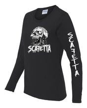 Load image into Gallery viewer, Scafetta Women&#39;s Long Sleeve Cotton T-shirt - Krazy Tees