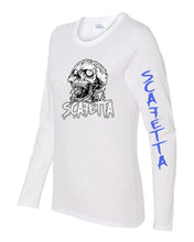 Load image into Gallery viewer, Scafetta Women&#39;s Long Sleeve Cotton T-shirt - Krazy Tees