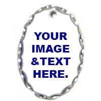 Oval Shaped Charm - Krazy Tees