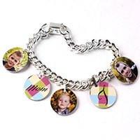 Silver Plated Charm Bracelet - Krazy Tees