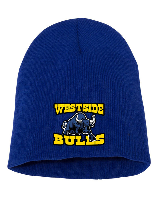 Westside 8 Inch Beanie - Bull Logo