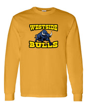 Load image into Gallery viewer, Westside Cotton Long Sleeve T-shirt - Bull Logo