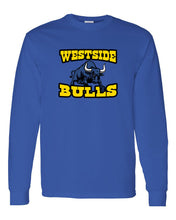 Load image into Gallery viewer, Westside Cotton Long Sleeve T-shirt - Bull Logo