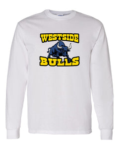 Westside Cotton Long Sleeve T-shirt - Bull Logo