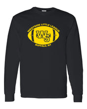 Load image into Gallery viewer, Westside Cotton Long Sleeve T-shirt - Football Logo