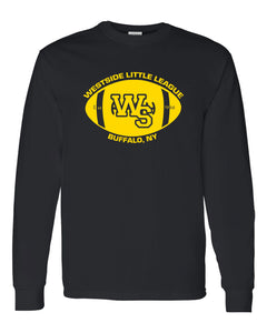 Westside Cotton Long Sleeve T-shirt - Football Logo