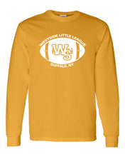 Load image into Gallery viewer, Westside Cotton Long Sleeve T-shirt - Football Logo