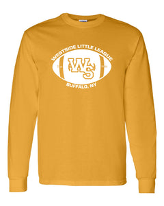 Westside Cotton Long Sleeve T-shirt - Football Logo