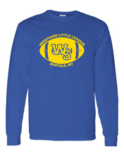 Load image into Gallery viewer, Westside Cotton Long Sleeve T-shirt - Football Logo