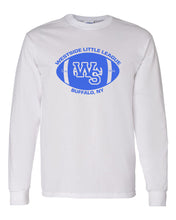 Load image into Gallery viewer, Westside Cotton Long Sleeve T-shirt - Football Logo