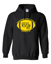 Load image into Gallery viewer, Westside Pullover Hooded Sweatshirt - Football Logo