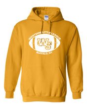 Load image into Gallery viewer, Westside Pullover Hooded Sweatshirt - Football Logo