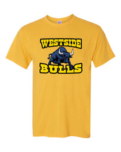 Load image into Gallery viewer, Westside 50/50 Blended T-shirt - Bull Logo