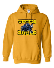 Load image into Gallery viewer, Westside Pullover Hooded Sweatshirt - Bull Logo