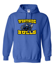 Load image into Gallery viewer, Westside Pullover Hooded Sweatshirt - Bull Logo