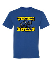 Load image into Gallery viewer, Westside 50/50 Blended T-shirt - Bull Logo