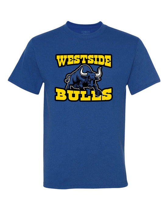 Westside 50/50 Blended T-shirt - Bull Logo