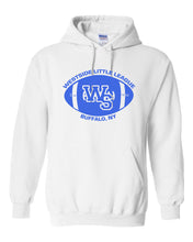 Load image into Gallery viewer, Westside Pullover Hooded Sweatshirt - Football Logo