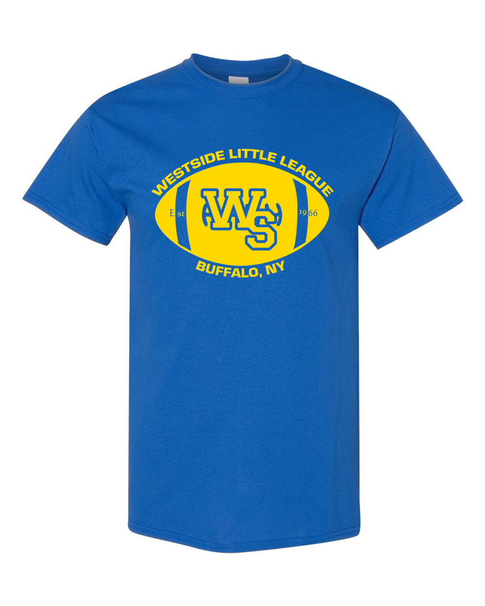 Westside 50/50 Blended T-shirt - Football Logo - Krazy Tees