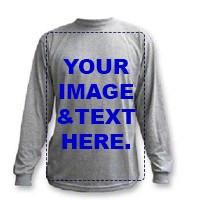 Youth Long Sleeve T-shirt (Ash Heather)